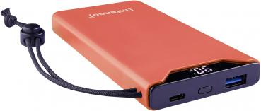 Intenso Powerbank F10000 PD Qualcomm Quick Charge 3.0 10000 mAh 1x USB Typ A und C OUT orange