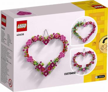 LEGO® Merchandise Herz-Deko 254 Teile 40638