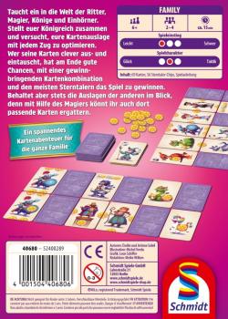 Schmidt Spiele Kartenspiel Kartenlegespiel HiLo, Dein Königreich 40680