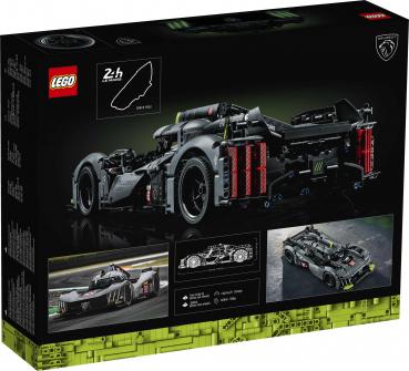 LEGO® Technic PEUGEOT 9X8 24H Le Mans Hybrid Hypercar 1775 Teile 42156