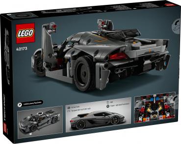 LEGO® Technic Koenigsegg Jesko Absolut Supersportwagen in Grau 801 Teile 42173