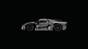 LEGO® Technic Koenigsegg Jesko Absolut Supersportwagen in Grau 801 Teile 42173