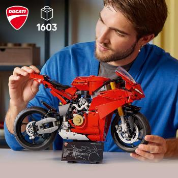 LEGO® Technic Ducati Panigale V4 S Motorrad 1603 Teile 42202