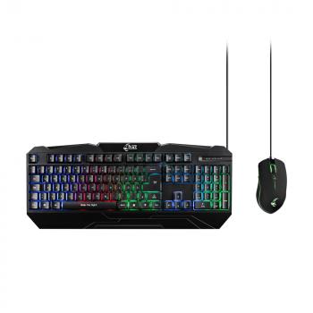 Mediarange Set Gaming Maus 6 Tasten und Tastatur 104 Tasten schwarz MRGS102