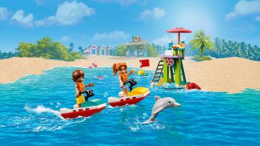 LEGO® Friends Rettungsschwimmer Aussichtsturm mit Jetskis 84 Teile 42623