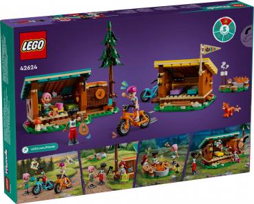 LEGO® Friends Gemütliche Hütten im Abenteuercamp 437 Teile 42624