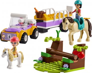 LEGO® Friends Pferde- und Pony-Anhänger 105 Teile 42634