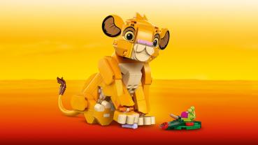 LEGO® Disney Classic Simba, das Löwenjunge des Königs 222 Teile 43243