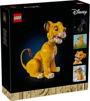 LEGO® Disney Classic Simba, der junge König der Löwen 1445 Teile 43247