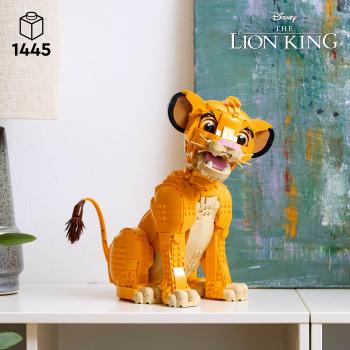 LEGO® Disney Classic Simba, der junge König der Löwen 1445 Teile 43247