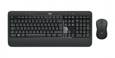 Logitech Set Maus und Tastatur MK540 Wireless Unifying kabellos schwarz 920-008675