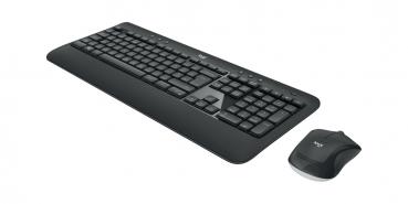 Logitech Set Maus und Tastatur MK540 Wireless Unifying kabellos schwarz 920-008675