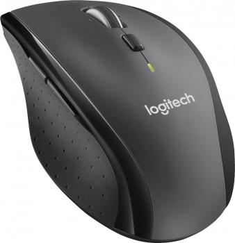 Logitech Maus M705 Marathon Laser Wireless Unifying kabellos 7 Tasten 1000 dpi grau 910-006034