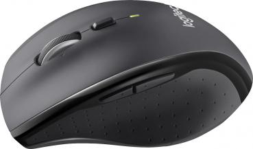 Logitech Maus M705 Marathon Laser Wireless Unifying kabellos 7 Tasten 1000 dpi grau 910-006034