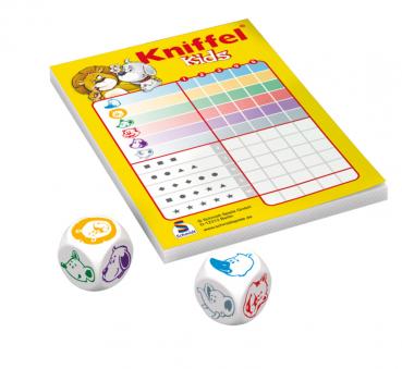 Schmidt Spiele Reisespiel Zuordnungsspiel Kniffel Kids 51245