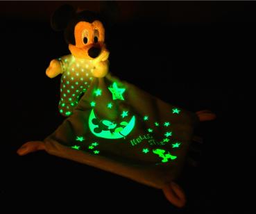 Simba Babywelt Schmusetuch Disney Mickey Glow in the dark Schmusetuch Starry 6315872504