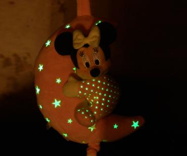 Simba Babywelt Spieluhr Disney Minnie & Mickey Glow in the dark Spieluhr Mond 6315872507