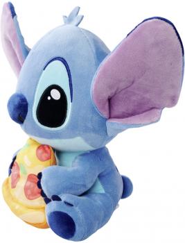 Simba Plüsch Stofftier Disney Stitch mit Pizza 25cm 6315870514