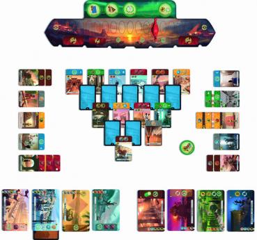 Repos Production Familienspiel Strategiespiel 7 Wonders Duel 692423