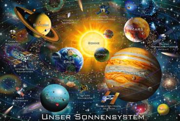 200 Teile Schmidt Spiele Kinder Puzzle Unser Sonnensystem 56308