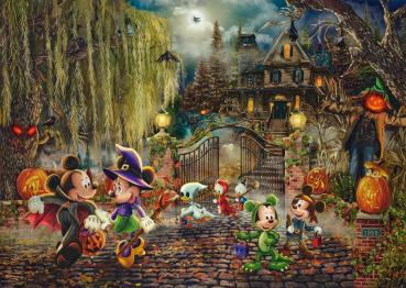 1000 Teile Schmidt Spiele Puzzle Thomas Kinkade Disney Mickey & Minnie Halloween Fun 58033