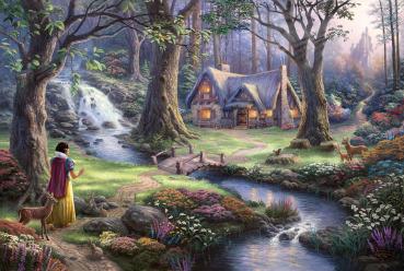 1000 Teile Schmidt Spiele Puzzle Thomas Kinkade Disney Schneewittchen 59485