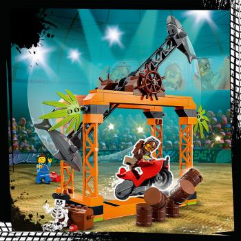 LEGO® City Stunt Haiangriff-Stuntchallenge 122 Teile 60342