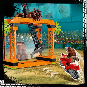 LEGO® City Stunt Haiangriff-Stuntchallenge 122 Teile 60342