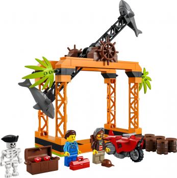 LEGO® City Stunt Haiangriff-Stuntchallenge 122 Teile 60342