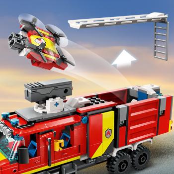 LEGO® City Fire Einsatzleitwagen der Feuerwehr 502 Teile 60374