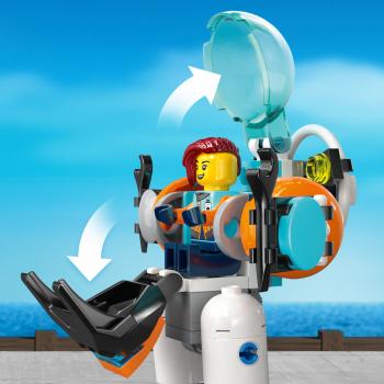 LEGO® City Exploration Forscher-U-Boot 842 Teile 60379