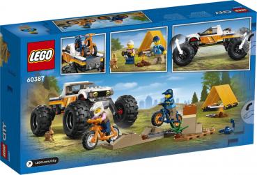 LEGO® City Great Vehicles Offroad Abenteuer 252 Teile 60387