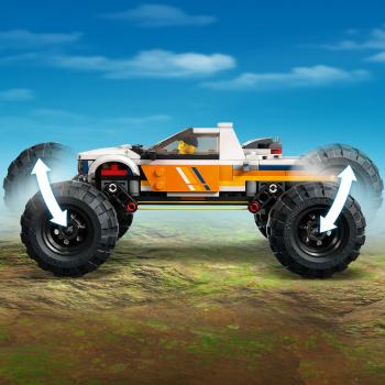 LEGO® City Great Vehicles Offroad Abenteuer 252 Teile 60387