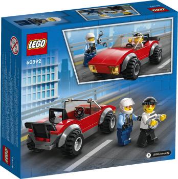 LEGO® City Police Verfolgungsjagd mit dem Polizeimotorrad 59 Teile 60392