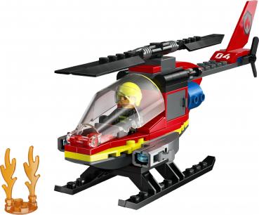 LEGO® City Fire Feuerwehrhubschrauber 85 Teile 60411