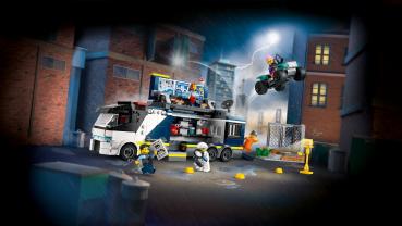 LEGO® City Police Polizeitruck mit Labor 674 Teile 60418