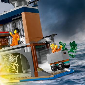 LEGO® City Police Polizeistation auf der Gefängnisinsel 980 Teile 60419