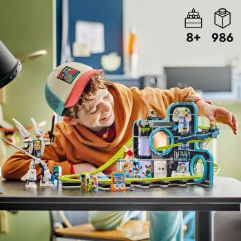 LEGO® City Achterbahn mit Roboter-Mech 986 Teile 60421