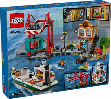 LEGO® City Hafen mit Frachtschiff 1226 Teile 60422