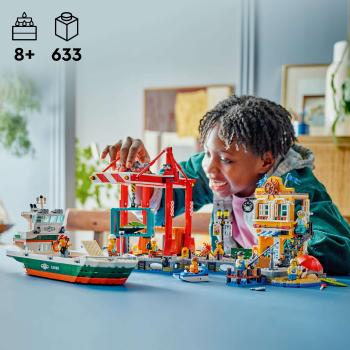 LEGO® City Hafen mit Frachtschiff 1226 Teile 60422