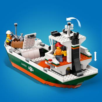 LEGO® City Hafen mit Frachtschiff 1226 Teile 60422