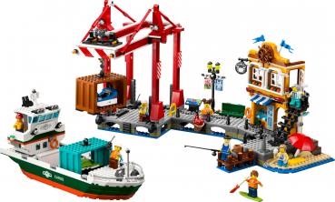 LEGO® City Hafen mit Frachtschiff 1226 Teile 60422