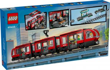 LEGO® City Straßenbahn mit Haltestelle 811 Teile 60423