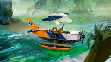 LEGO® City Dschungelforscher-Wasserflugzeug 177 Teile 60425