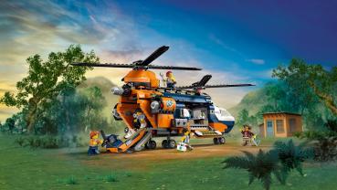 LEGO® City Dschungelforscher-Hubschrauber 881 Teile 60437