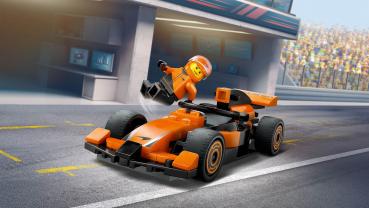 LEGO® City Formular 1 F1® Rennfahrer mit McLaren Rennauto 86 Teile 60442