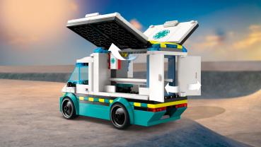 LEGO® City Fahrzeuge Rettungswagen 184 Teile 60451