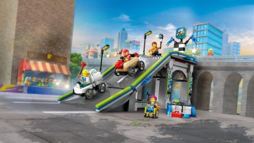 LEGO® City Fahrzeuge Keine Limits: Seifenkistenrennen mit Rampe 436 Teile 60460