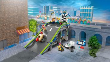 LEGO® City Fahrzeuge Keine Limits: Seifenkistenrennen mit Rampe 436 Teile 60460