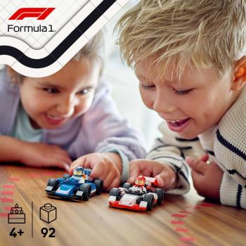 LEGO® City Formular 1 F1® Williams Racing und Haas F1® Rennautos 92 Teile 60464